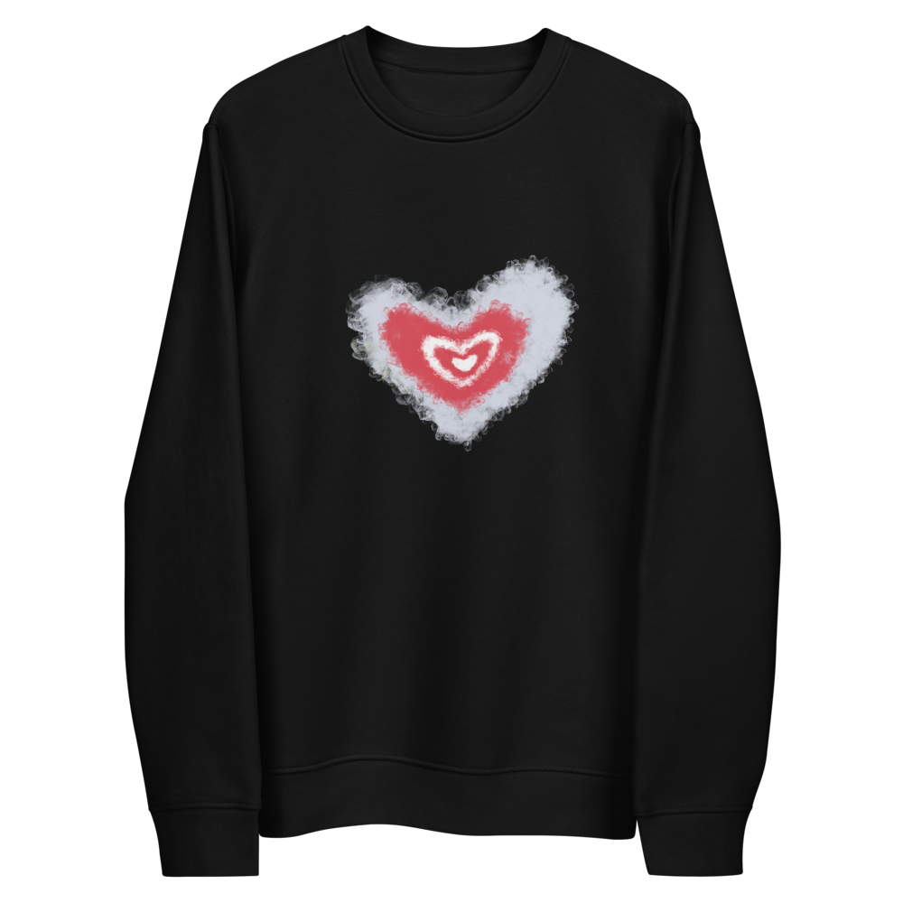 Hearts Unisex Sweater, Clothing