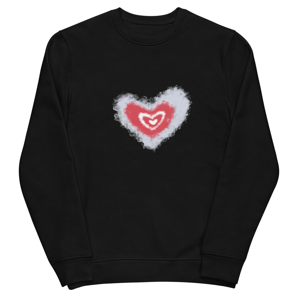 Hearts Unisex Sweater, Clothing