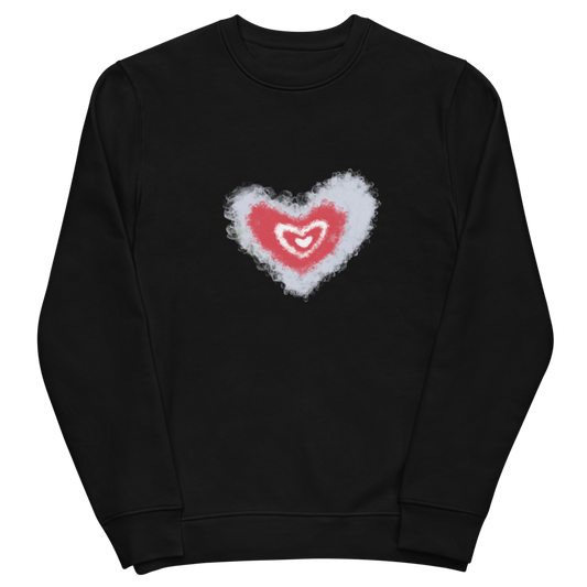 Hearts Unisex Sweater, Clothing