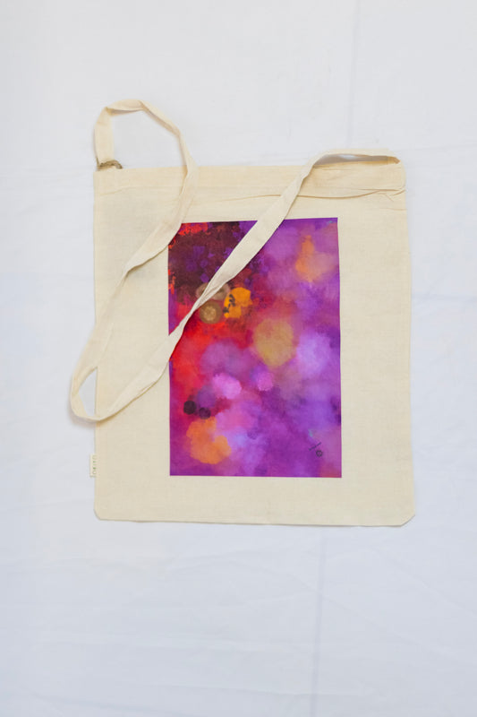 Gaze Cream White Tote bag, Clothing